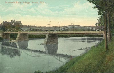 Mohawk River Bridge, Fonda, N.Y.